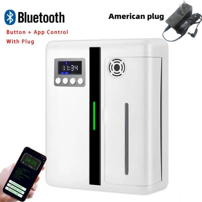 Bluetooth Aromatherapy Diffuser Wall Mounted Smart Essential Oil Machine for Home Hotel Spa Diffuser with Remote Control 2026