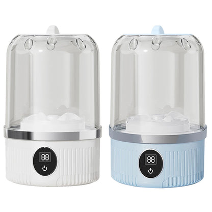 Underwear Washer with Laundry Cup Cordless Small Washing Machine Rechargeable Portable Washing Machine for Bra Underwear Socks