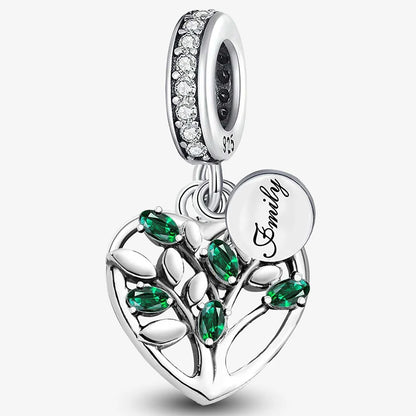 925 Sterling Silver Small Fresh Four Leaf Clover Series Charms Bead Diy Bracelet Necklace Making Gift Of High Quality Jewelry