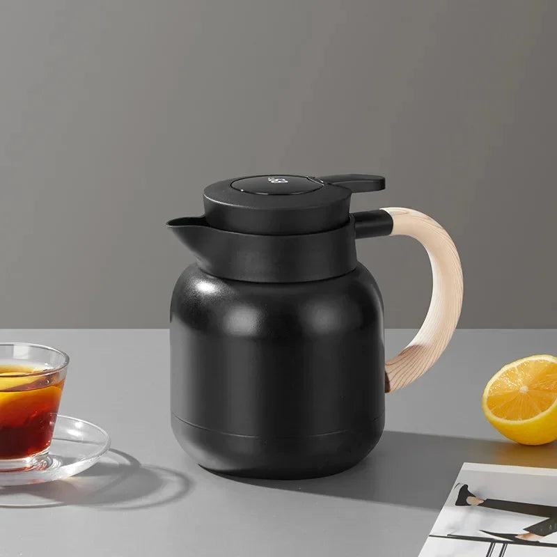 Home 316 Stainless Steel Tea Brewing Insulated Pot Hot Water Bottle Coffee Pot 2L Custom Engraving Gift Quality Home Goods
