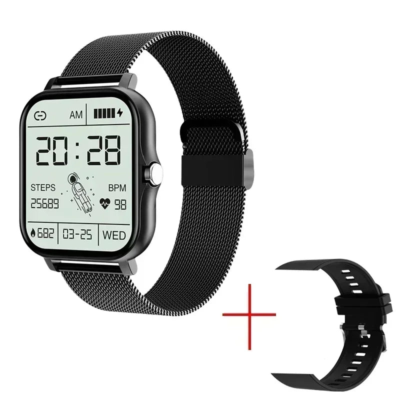 Smart Watch for Women Men Wristwatch Bluetooth Connected Phone Player Music Fitness Sport Bracelet Sleep Monitor Digital Watches