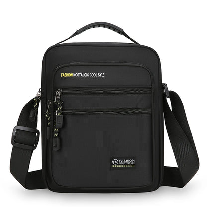 Men Crossbody Bag Single Shoulder Bags Big Capacity Storage Bag Fashion Multi-Pockets Business Crossbody Bags