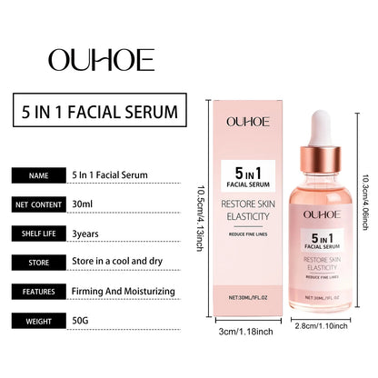 Facial Serum for Deep Hydration Anti Aging Winter Skincare Gift Set with Moisturizing Repair Dry Skin Care Sensitive Skin