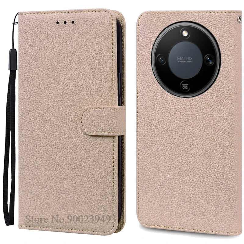 Magic8 Lite Case For Honor Magic 8 Lite Case Wallet Leather Flip Cover For Honor Magic8 Lite Case Book Cell Phone Cover Fundas