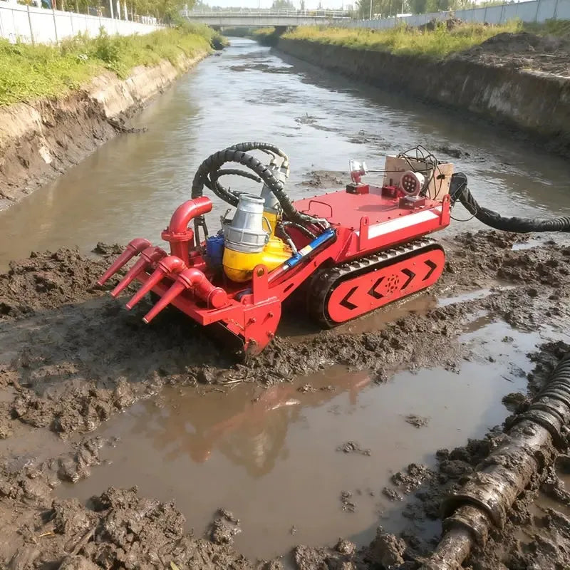 YG Customized Underwater Pipeline Sludge Cleaning Robot Deep Dredging Robot with Underwater Dredger for Sand Mining