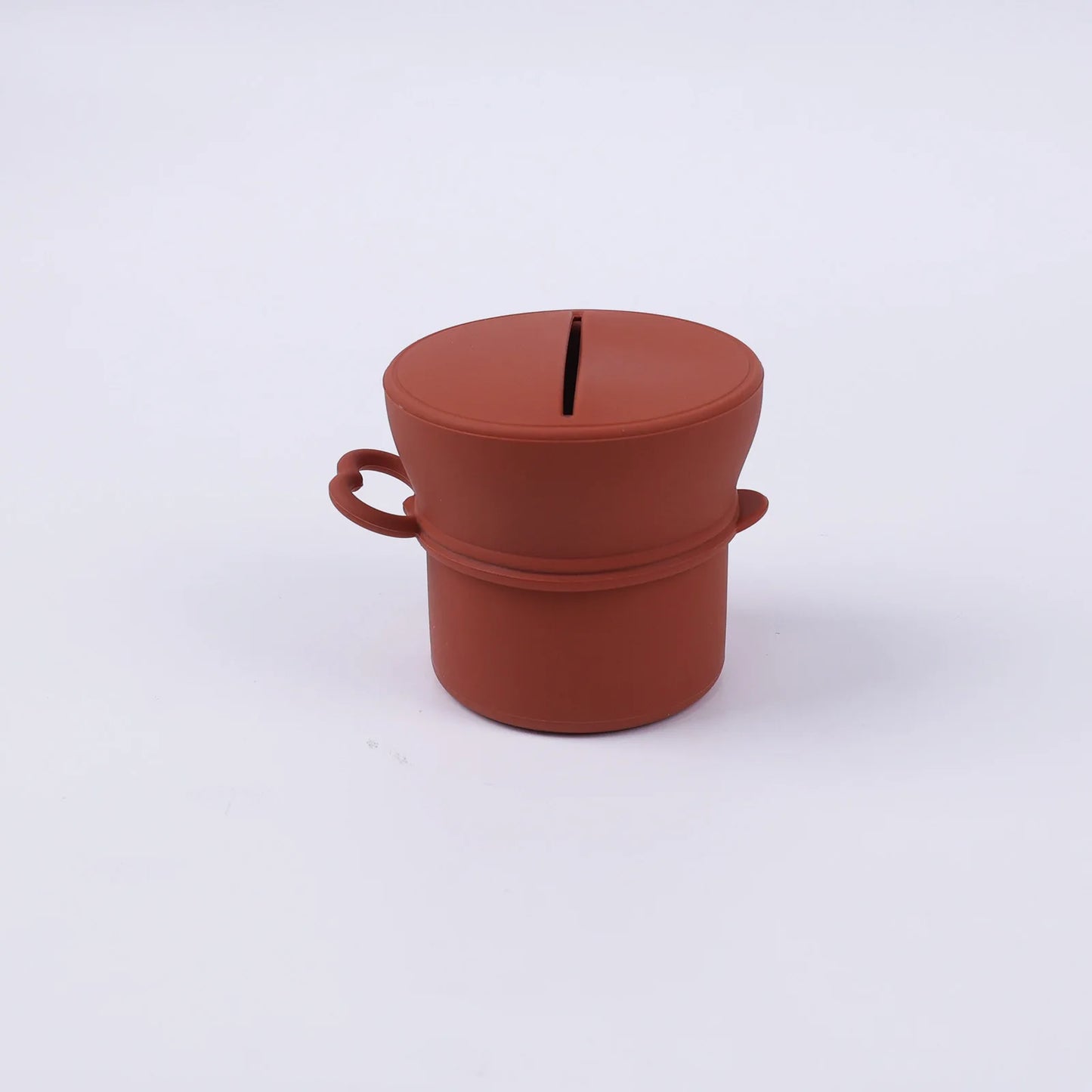 Portable Silicone Cup with Handle Food Grade Easy Clean Travel Mug BPA Free Leak Proof Drinking Cup for Outdoor Office