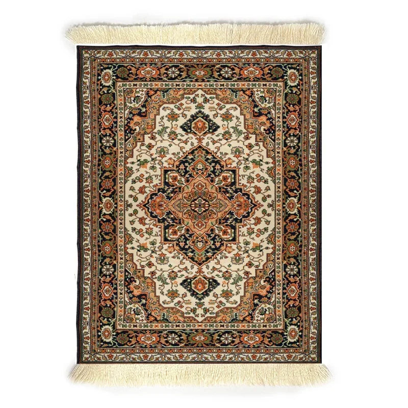 1pc Persian Carpet Keyboard and Mouse Pad HD Bohemia Gaming Room Decoration Office Tables Desktop Computer Tassel Non-Slip Mat