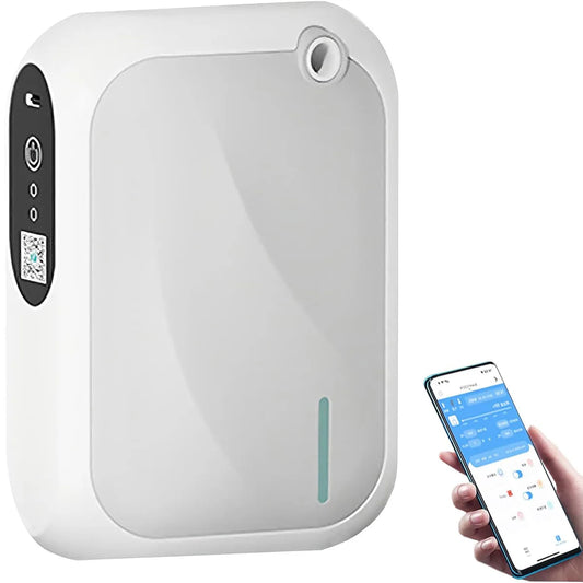 Coverage 200m³ Scent Machine Hotel Aroma Diffuser Wall Mounted Essential Oil Diffuser For Home Fragrance Bluetooth APP Control