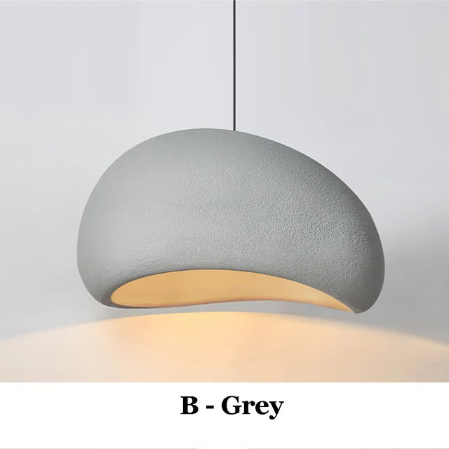 Nordic Wabi Sabi pendant light Modern LED Ceiling Chandeliers Hanging Lamp for Living Room Dining Bedroom Bar Home Decor Fixture