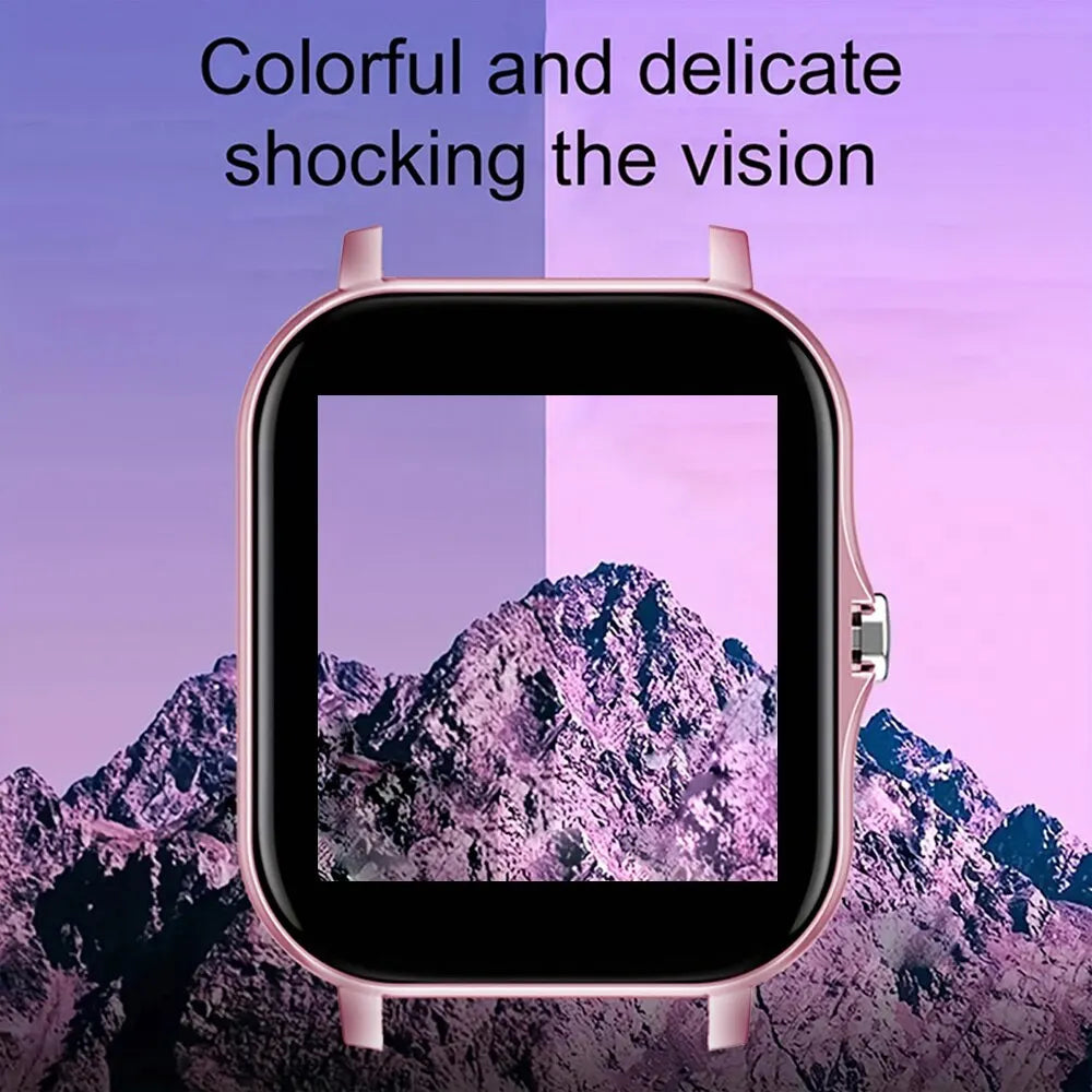 2025 Smartwatch Android Phone 1.44''Inch HD Screen Bluetooth Call Blood Oxygen/Pressure Monitoring Smart Watch Women Men Gift