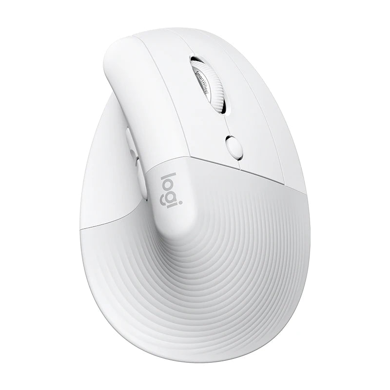 Logitech Lift Vertical Mouse  Ergonomic Wireless With Silent Click Bluetooth/Usb Dual Mode For Pc Laptop Tablet Wrist Pain