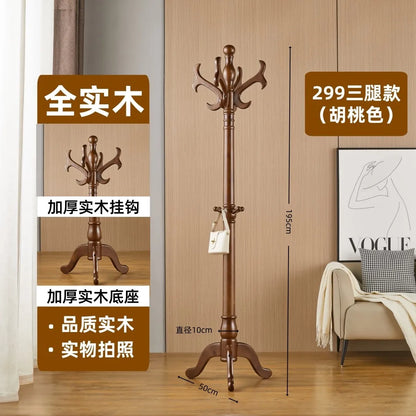 Standing Wooden Coat Racks Hall Tree Luxury Nordic Bag Hanger Modern Coat Racks Bedroom Minimalist Perchero Trendy Furniture