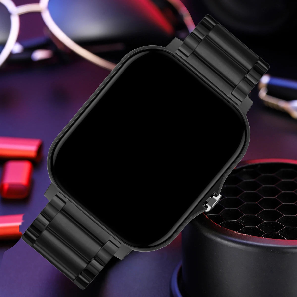 2025 Smart Watch 2.01‘’ Full Touch Amoled BT Call Sport Waterproof Watches Heart Rate Blood Pressure SmartWatch for Men Women