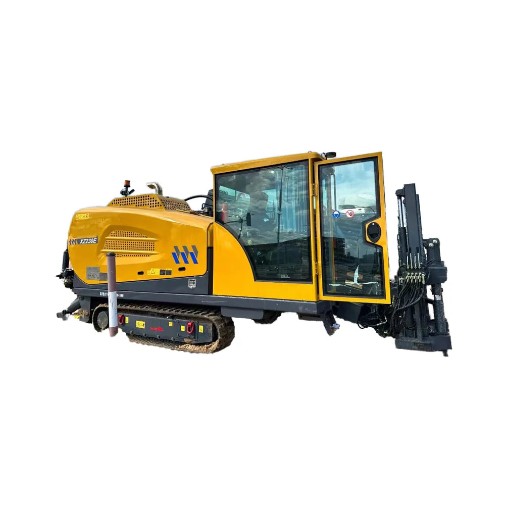 Efficient 35T Horizontal Directional Drill with Drilling Fluid System for Challenging Subsurface and River Crossing Jobs