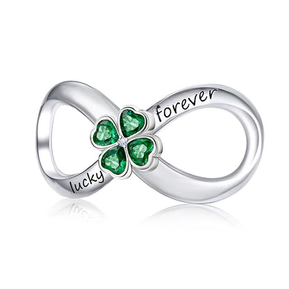 925 Sterling Silver Small Fresh Four Leaf Clover Series Charms Bead Diy Bracelet Necklace Making Gift Of High Quality Jewelry