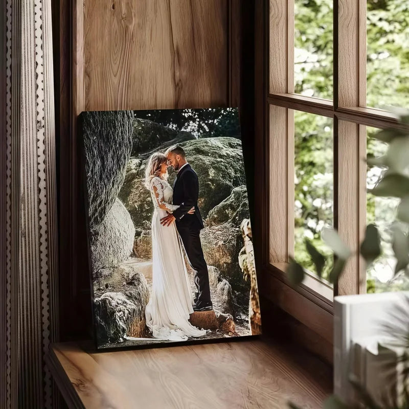 1pc Custom Art Decoration - Suitable for Couples, Lovers,pefect for Bedroom,Living Room, Home Office, Dormitory Decoration