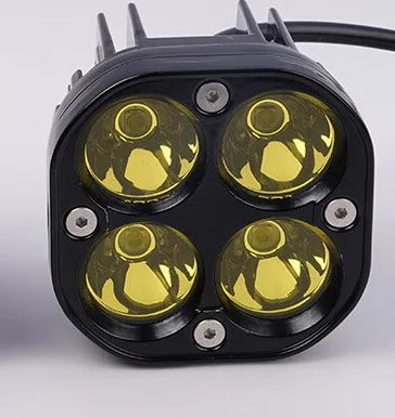 3 Inch 40W 4X4 Mini LED Yellow White Driving Spotlight Work Light Bar Fog Lamp Waterproof Off Road ATV SUV Truck Car Accessories