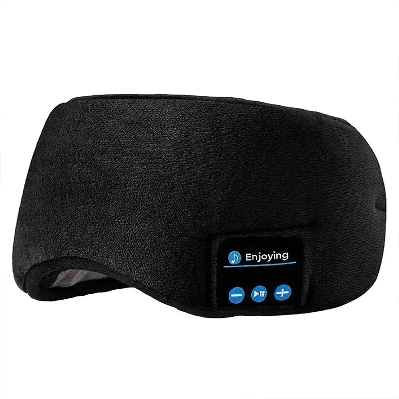 Smart Eye Mask Patch And Bluetooth Wireless Headphone 3D Sleep Mask Aid And Light-blocking Eye Cover