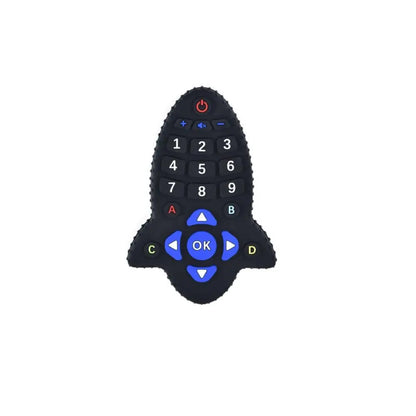 Baby Silicone Teether Toys Remote Control Shape Teether Rodent Gum Pain Relief Teething Toy Kids Sensory Teether Toys
