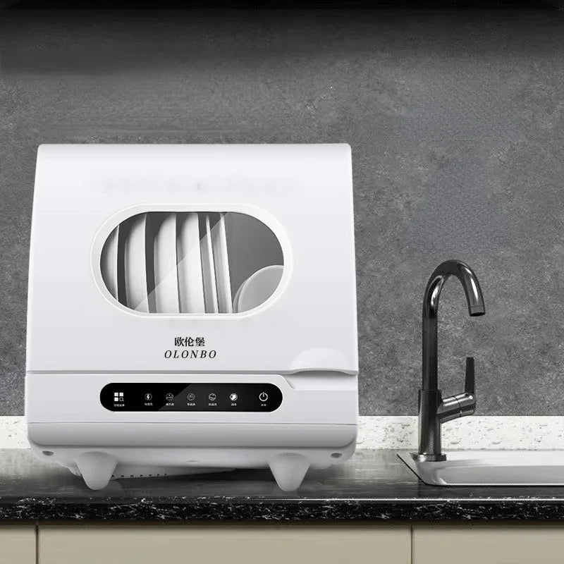 Dishwasher Desktop Installation-Free Intelligent Drying Disinfection Storage Dishwasher Labaplatos Para Cocinas Dish Washers