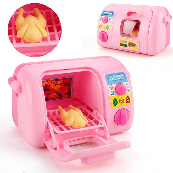 Simulation Kitchen Mini Appliances Washing Machine Rice Cooker Children'S Toys Girls Pretend Playtoys Children'S Birthday Gifts