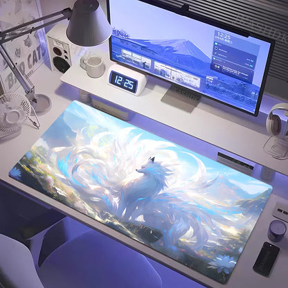 XXL Mouse Pad Gamer New HD Home Large Desk Mats MousePads Mouse Mat kawaii Fox Laptop Office Gamer Anti-slip Mice Pad Table Mat