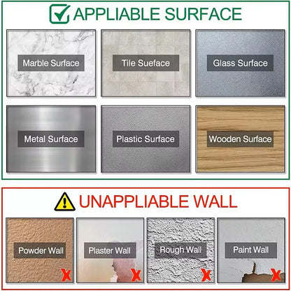 Nano super strong double-sided adhesive tape, waterproof reusable transparent tapes, heat resistance, home and bathroom decorati