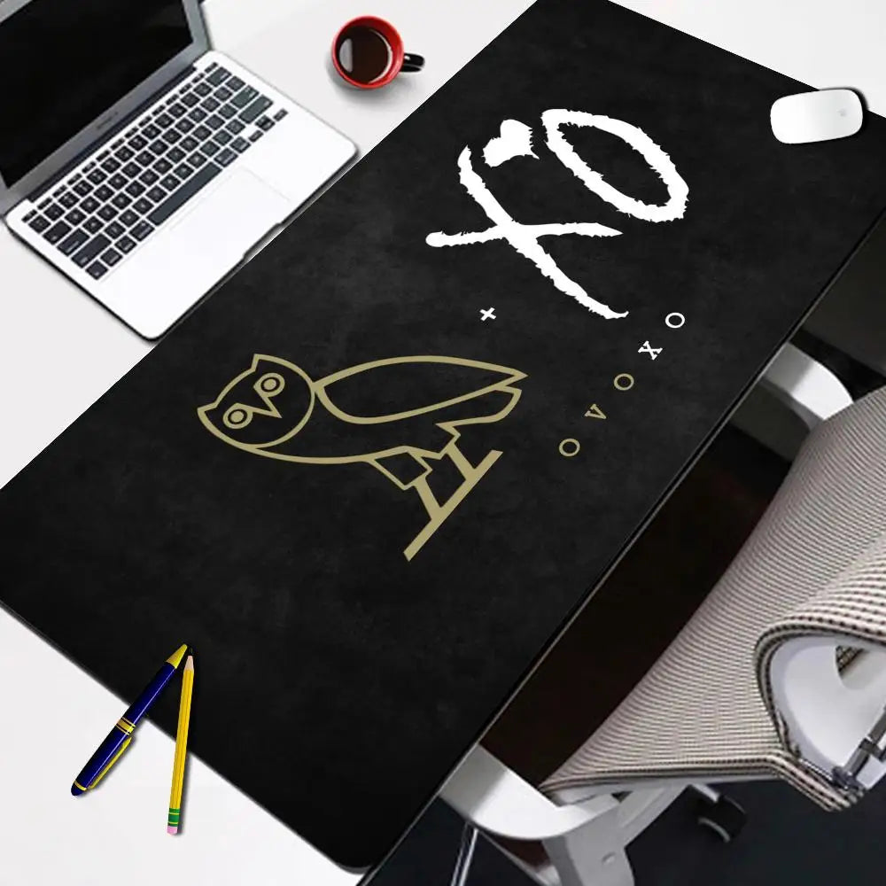 The Weeknd Xo Gaming Mouse Pad Computer Keyboard Desk Mats Anti-Slip Washable Home Office Accessories E-sports Laptop Mousepad