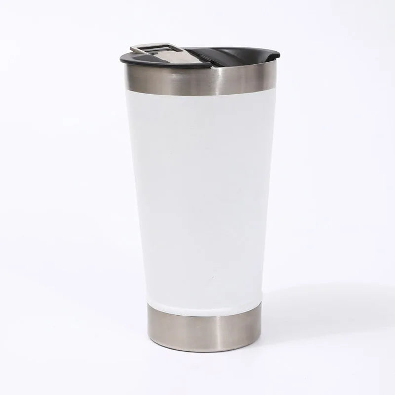 20oz Creative Stainless Steel Beer Cup with Bottle Opener Similar Tumbler Thermos water Bottle Opener mug thermal termos for tea
