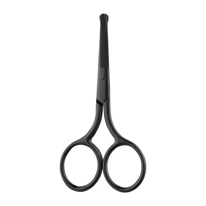 1Pc Stainless Steel Nose Hair Mini Small Scissors Eyelash Facial Hair Straight Round Tip For Eyebrows Nail Beard Manicure Makeup