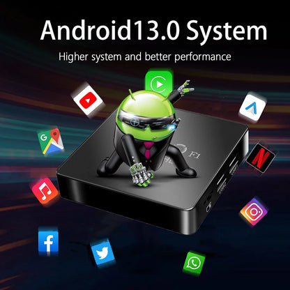 Smart TV Android Box MX10 F1 Android 13 Allwinner H313 Cortex™-A53 Build in Wi-Fi 2.4G + BT5.0 Set-Top TV Box