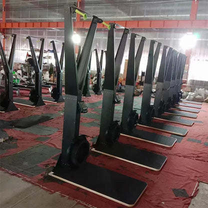 Fitness Simulator Indoor Resort Snow Machine Training Pulley Ski Erg Trainer Ski Machine Gym Equipment Fitness