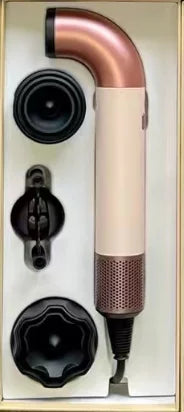 New High Speed Negative Ion Hair Dryer with Bend Tube Nozzle Quick Drying for Household Travel hairdryer home appliance 5 in 1