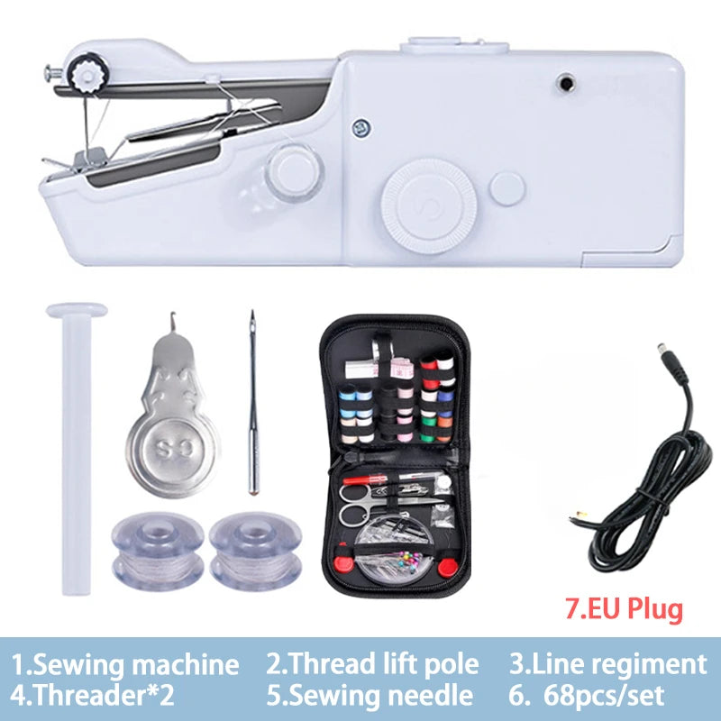 Sewing machine household small multi-function portable mini DIY manual tailor sewing machine manual sewing machine