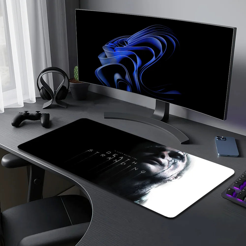 Mouse Pad Anti-fray Home Custom S S-Stranding Game Ergonomic Office Rubber Large Death Desk Mat Keyboard PC Non-slip