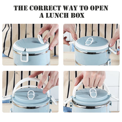 Stainless Steel Vaccum Cup Soup Lunch Box Storage Stackable Warmer Food Thermal Jar Insulated Soup Thermos Containers Cooler