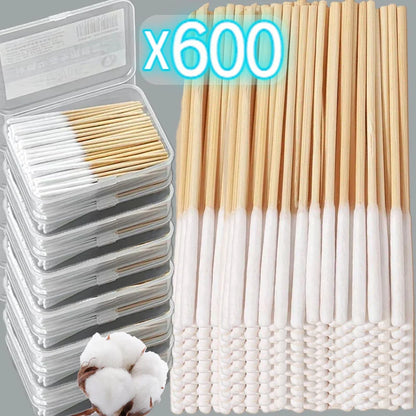 Multi-purpose Beauty Makeup Acne Maintenance Liquid Cotton Swab 4 Thicknesses Soft and Comfortable Cotton Swab Skin Care Tools