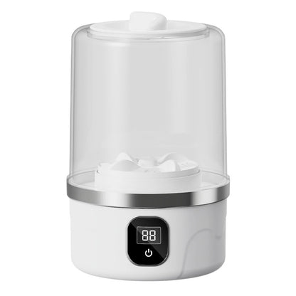 Cordless Small Washing Machine Rechargeable Automatic Laundry Cup 3000mAh Portable Washing Machine for Travel Home and Dormitory