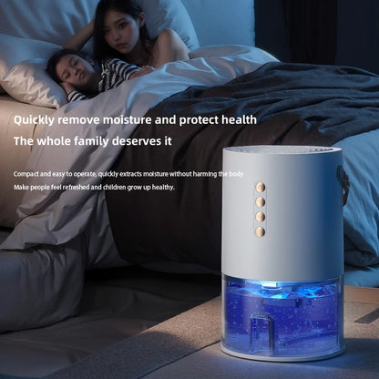 Portable Mini Dehumidifier, Home Bedroom Silent Drying Machine, Huinan Tian Purification and Dehumidification Integrated Machine