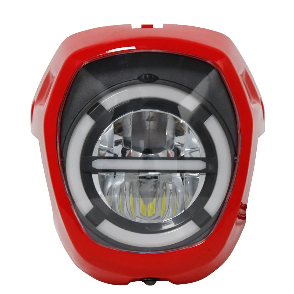 Motorcycle DC 12V Headlight Assembly For Honda NAVI 2022-2023 Head Lamp Accessories  Black Fairing Front Light HeadLamp