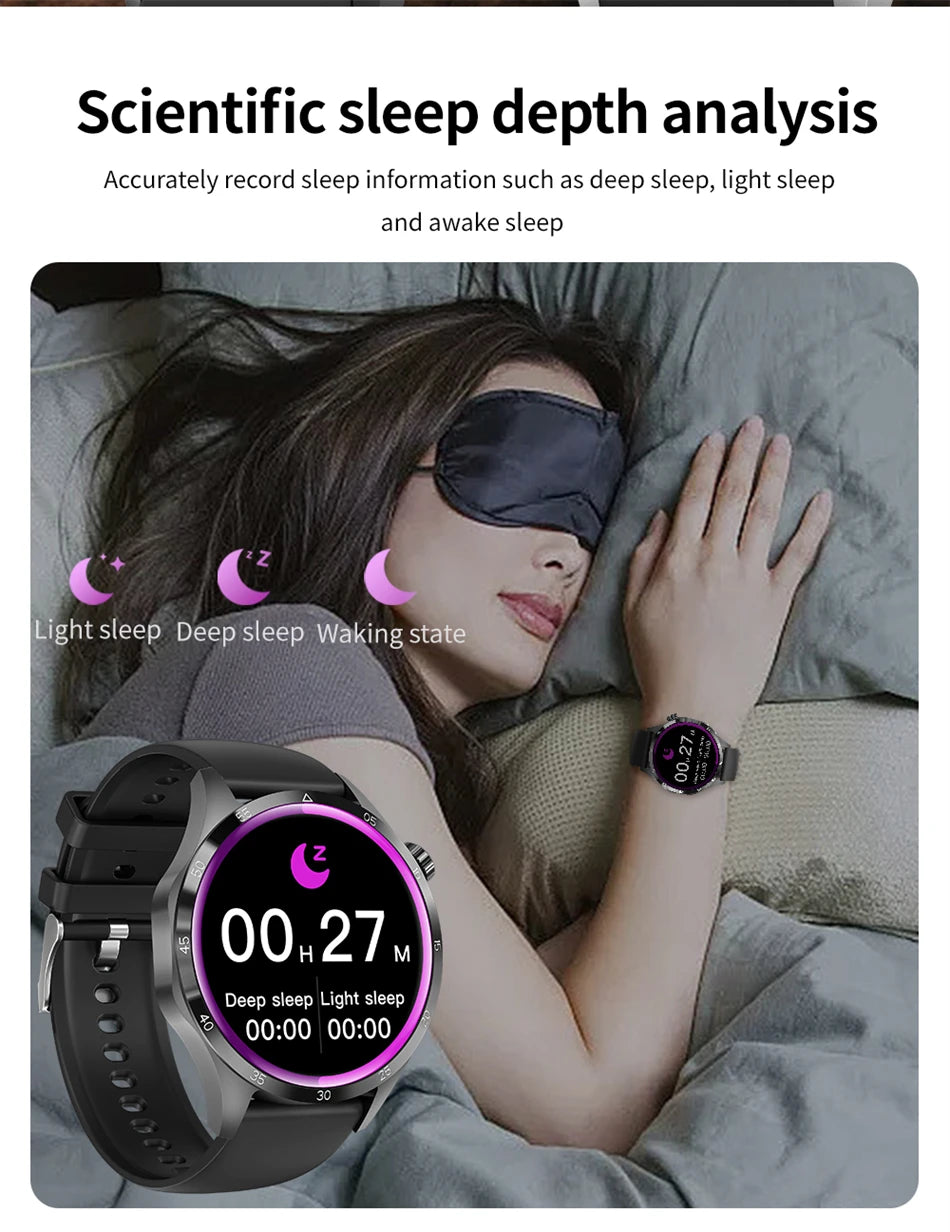 2025 New Smart Watch Men Watch 4 Pro1.53 inch AMOLED HD Screen BT Call GPS sports NFC Health Monitoring Smartwatch Mens Watch