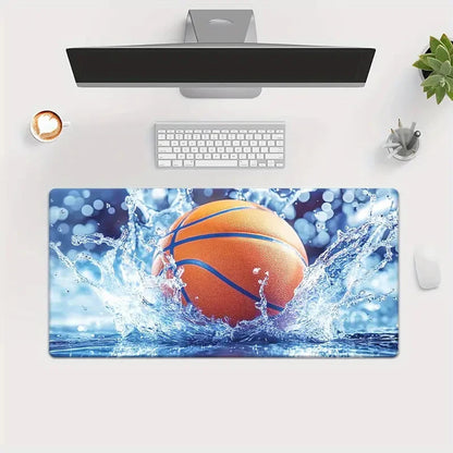 Basketball pattern Mouse Pad  Computer Office Game Table Mats XXL Rubber Anti-slip Gaming Keyboard Long Desk Pads playmat