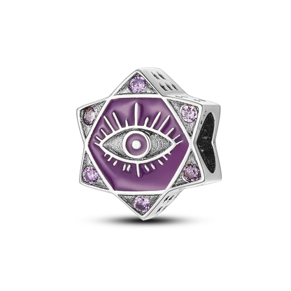 Hot Sale 925 Silver Color Evil Eye Charm Demon Eye Bead For Original  Bracelet&Bangle DIY Making Fashion Jewelry Gift