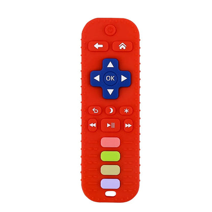 Baby Silicone Teether Toy TV Remote Control Shape Teething Chewing Toy soothing teething Pain Kids Teething Toy Baby Accessories