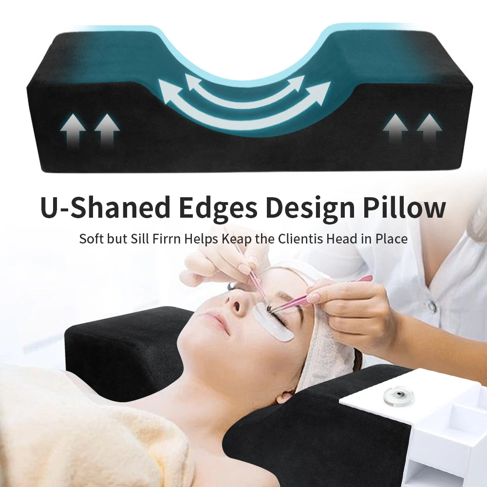 Eyelash Pillow Lash Lifting Extension Supplies Accessories Professional Soft Memory Foam Neck Support Eyelash Extensions Pillow