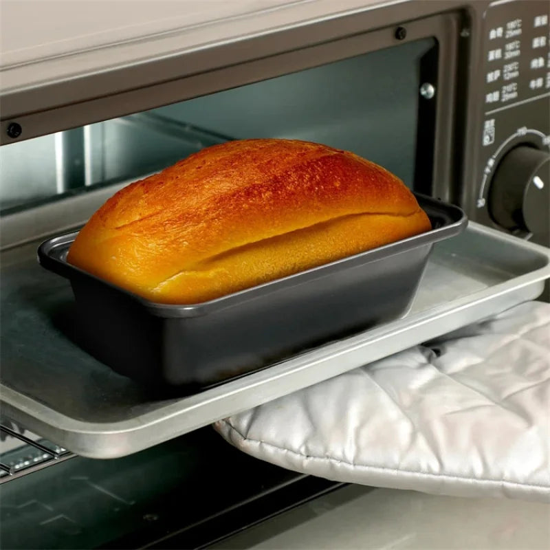 Nonstick Baking Bread Loaf Pan Carbon Steel Toast Bread Pan Tin Kitchen Rectangle Bakeware for Brownies Meatloaf Baking Tools