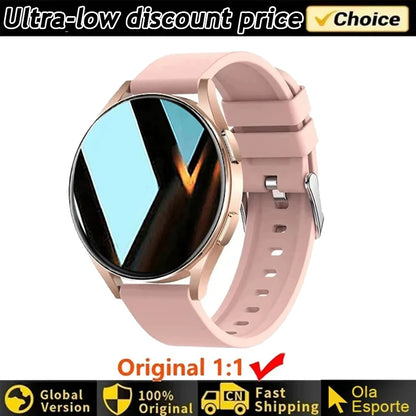 Smartwatch Women Watch 6 Health Monitoring Watch Waterproof Voice Assistant Bluetooth Call Smart Watch 2025 New Sports Watch