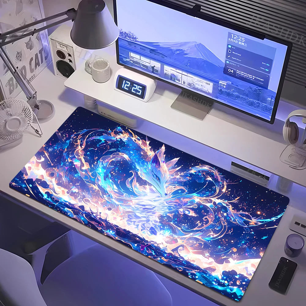 XXL Mouse Pad Gamer New HD Home Large Desk Mats MousePads Mouse Mat kawaii Fox Laptop Office Gamer Anti-slip Mice Pad Table Mat
