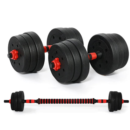 Premium 35/40cm Dumbbell Bars, Non-Slip Grip Handles for Sport Workout and Strength Training