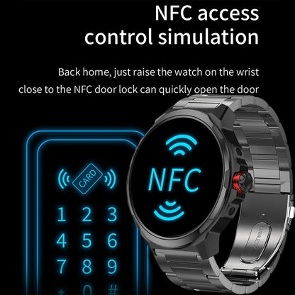 [New 2026] SK50 NFC 1.93 inch Smart Watch Ultra HD AMOLED Display Voice Calling 100+ Sports Modes 24H Health Monitor Smartwatch